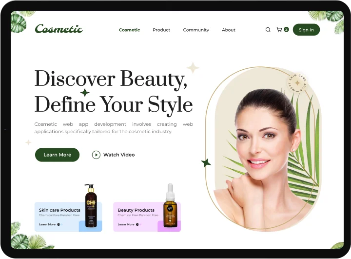 banner-cosmetic-web-app-development-portfolio-bmv-system-integration